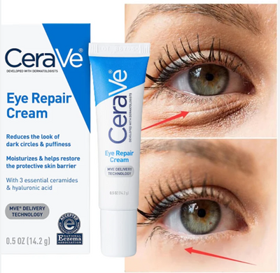 🌙 Bright Eyes Ahead: Discover CeraVe Eye Repair Cream – Now Available in Saudi Arabia! 🌙