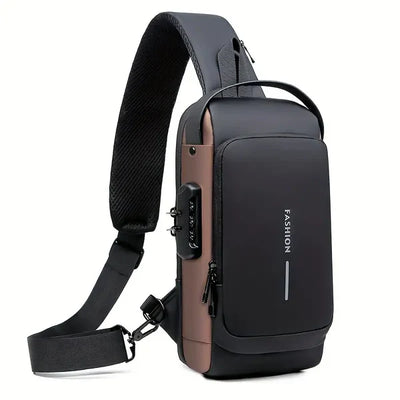 Secure Style On-the-Go: Discover the Multifunction Sling Bag With Password Lock – A Must-Have in Saudi Arabia & UAE