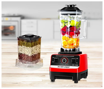 🔥 Upgrade Your Kitchen with the SILVER CREST 4500W Blender – Power, Performance & Precision in One!